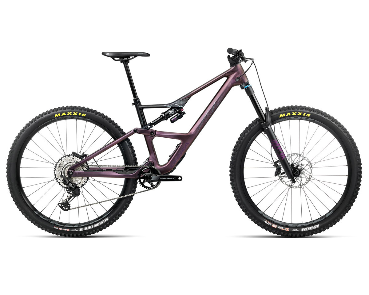 VTT tout suspendu OCCAM LT M30 Coucher de Soleil/Noir