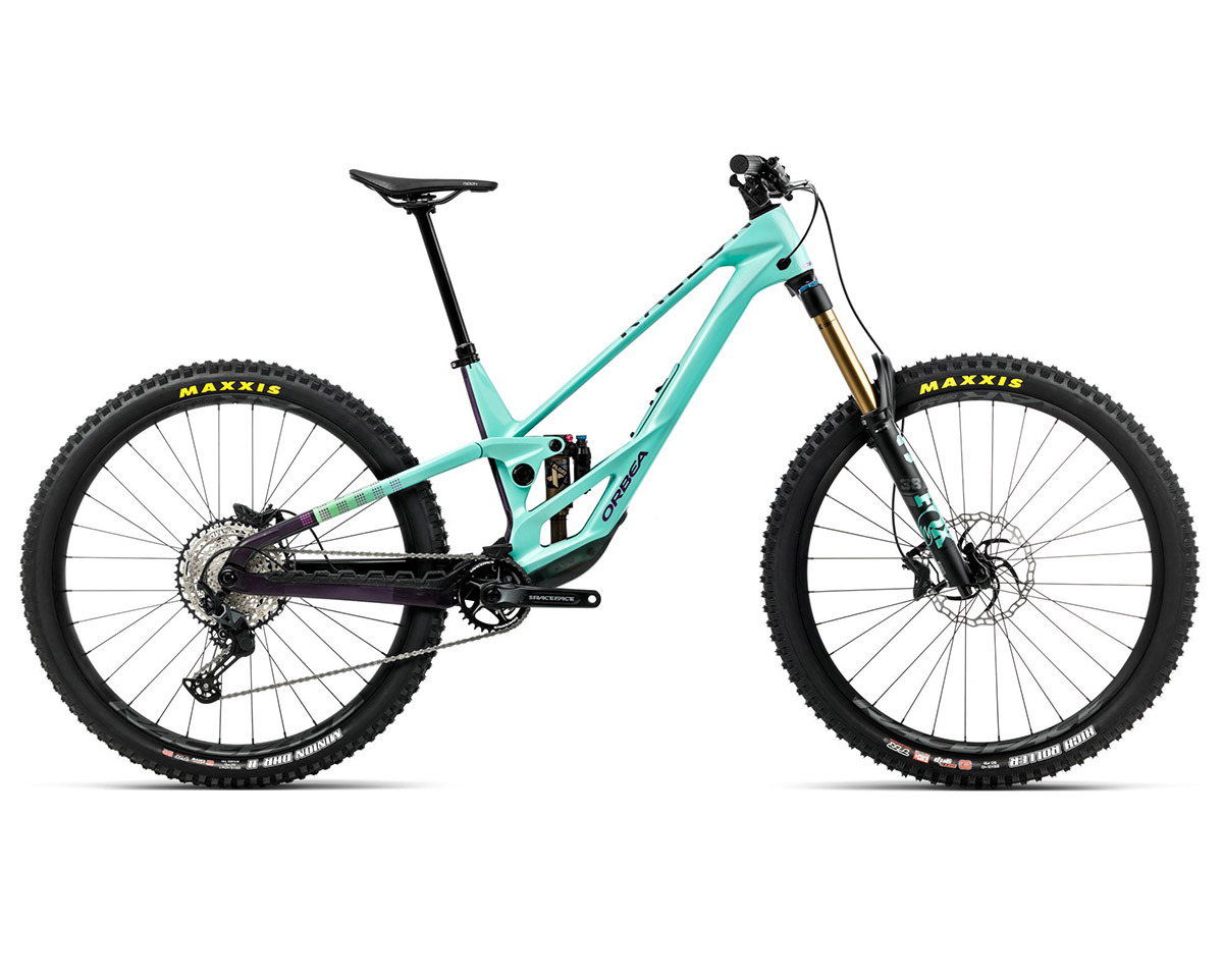 VTT tout suspendu RALLON E10 Vert Aloha/Violet