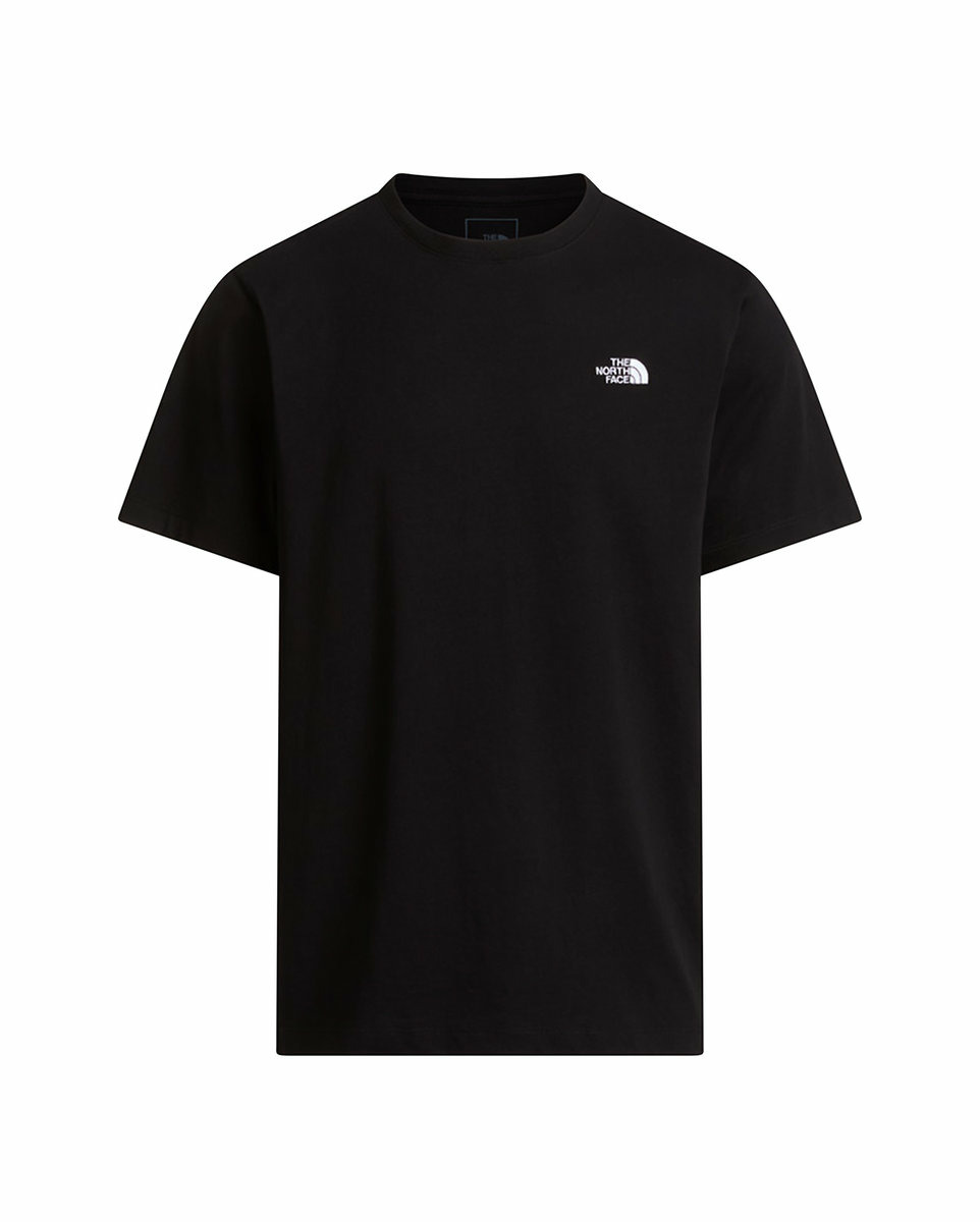 T-shirt Homme M EVOLUTION SIMPLE DOME REGULAR SHORT SL Noir