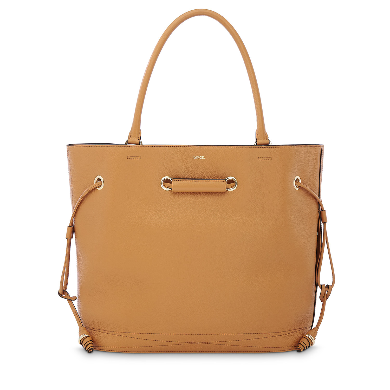Le Huit de Lancel - Sac seau cabas - Camel