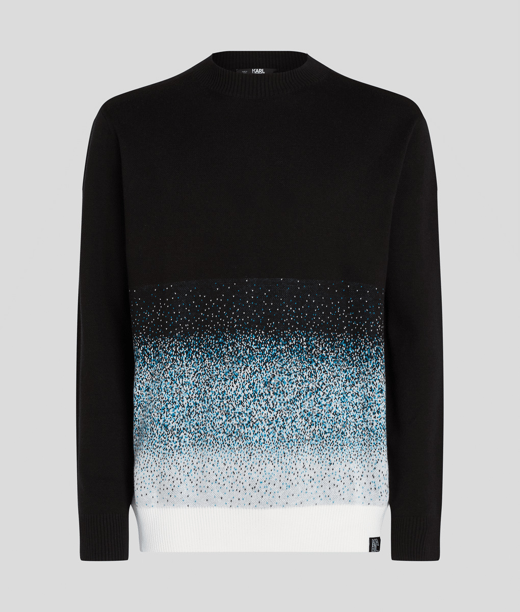 DEGRADE KNIT SWEATER