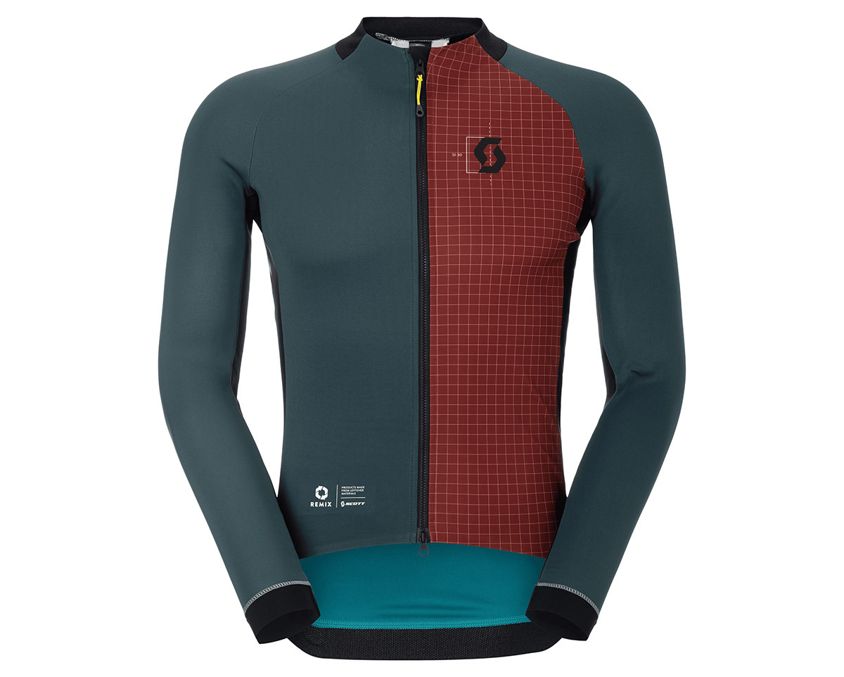 Veste coupe-vent Homme RC PRO WARM WINDSTOPPER REMIX Vert Aruba/Bois Rouge