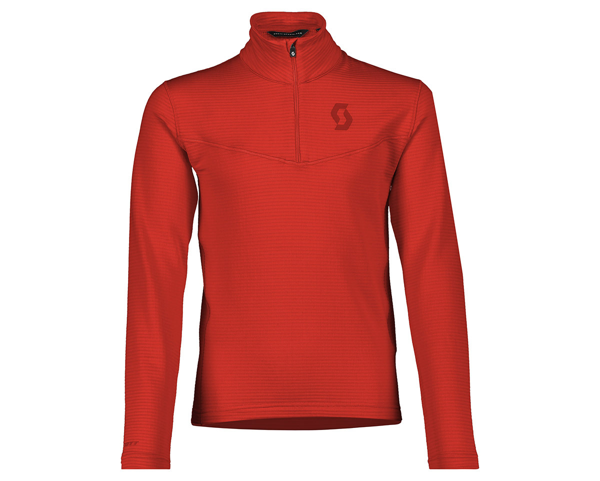 Sweat Enfant DEFINED LIGHT JUNIOR PULL-OVER Rouge Magma