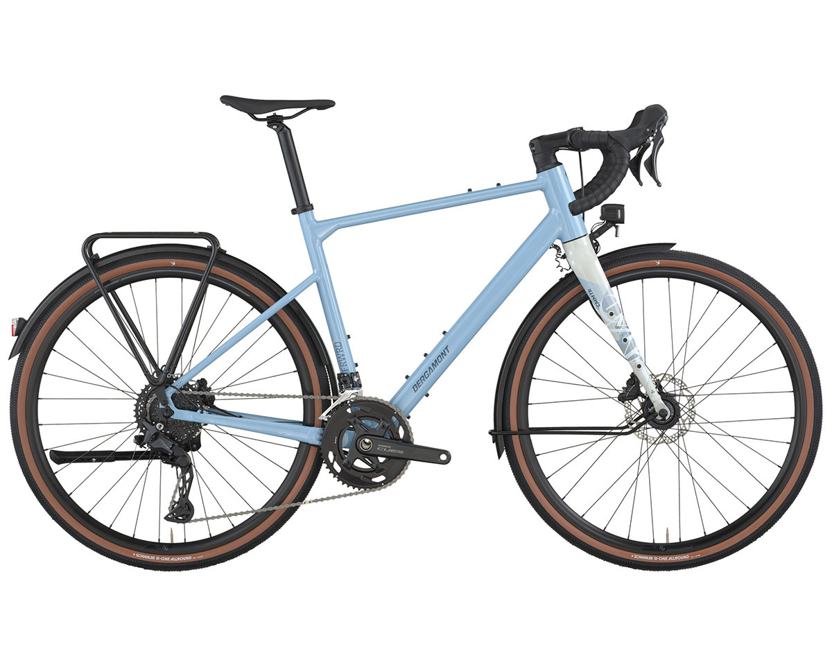 Vélo de gravel GRANDURANCE RD 30 Bleu Aura