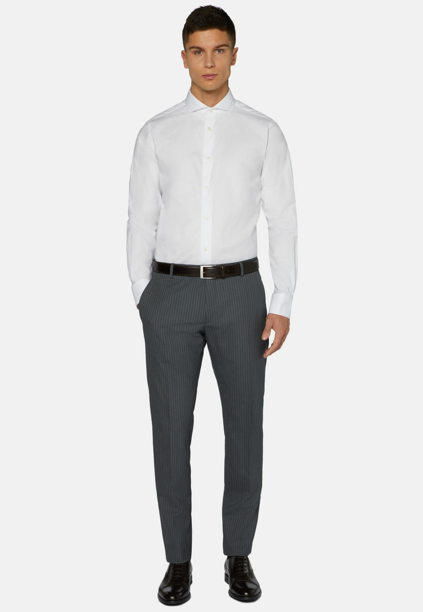 Dobby Napoli Collar Shirt Regular Fit