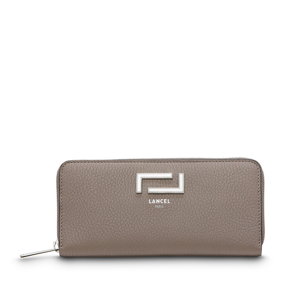 Pia de Lancel - Portefeuille slim zippé - Grand modèle