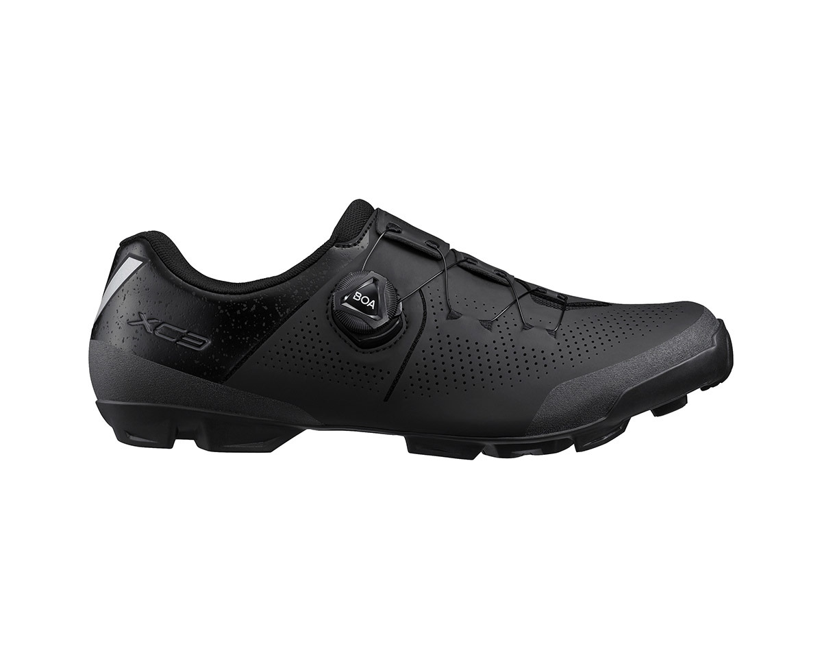 Chaussures VTT Homme XC302 LARGES Noir