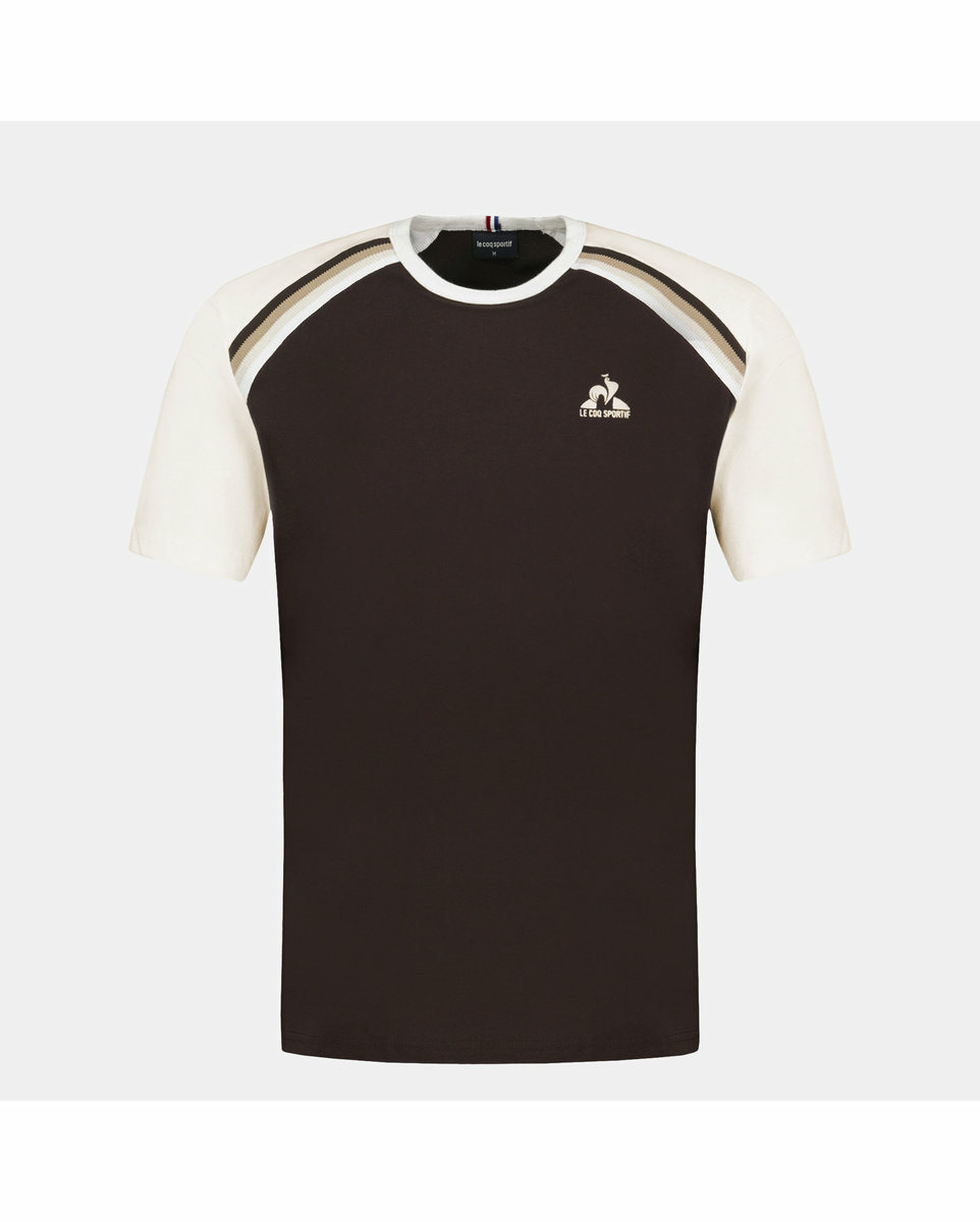 T-shirt Homme HERITAGE SP TEE SS N1 M MOLE/MARSHMALLO Noir