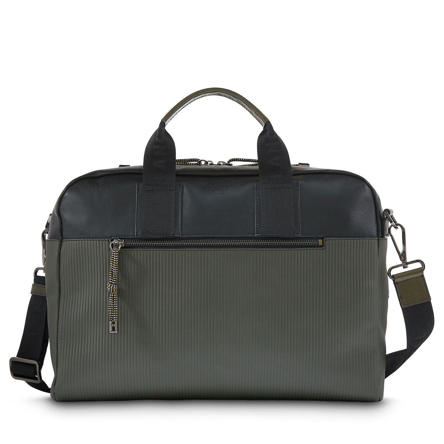 JIMMY CUIR LISSE / CUIR EMBOSSE - Porte-Document Homme