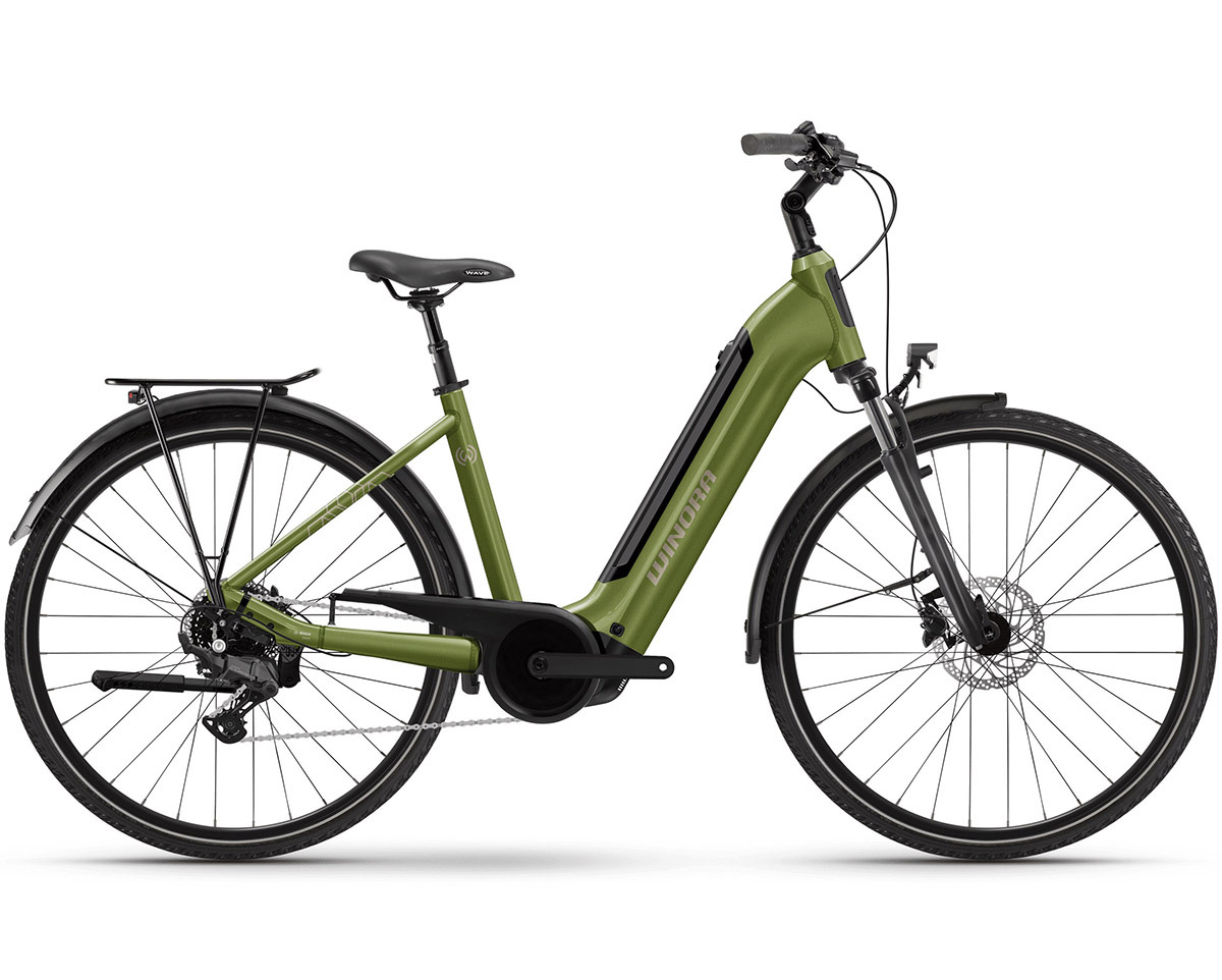 Vélo urbain/trekking électrique TRIA X9 Vert