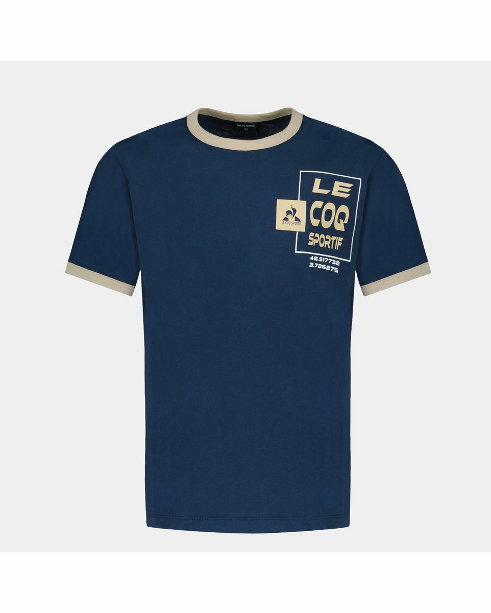 T-shirt Enfant GRAPHIQUE TEE SS N1 ENFANT BLUE LIGHT Bleu