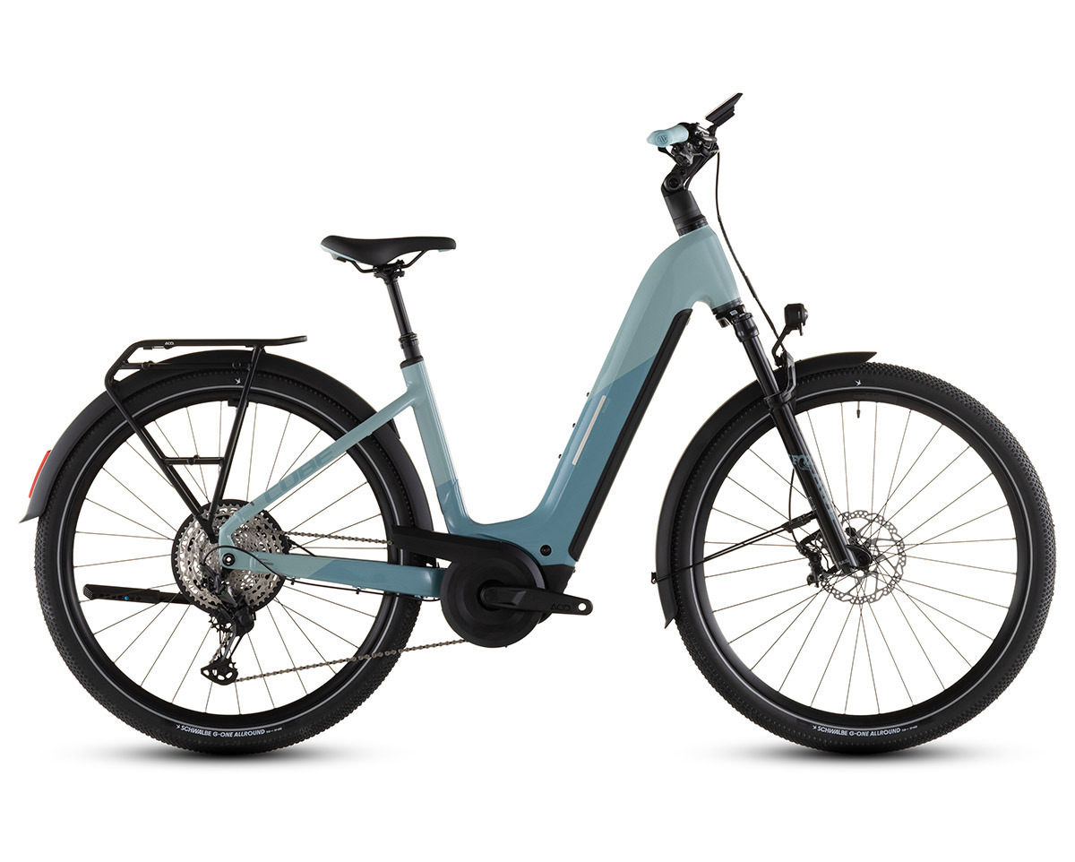 VTC électrique NURIDE HYBRID SLX 800 Bleu Ciel/Bleu Aruba