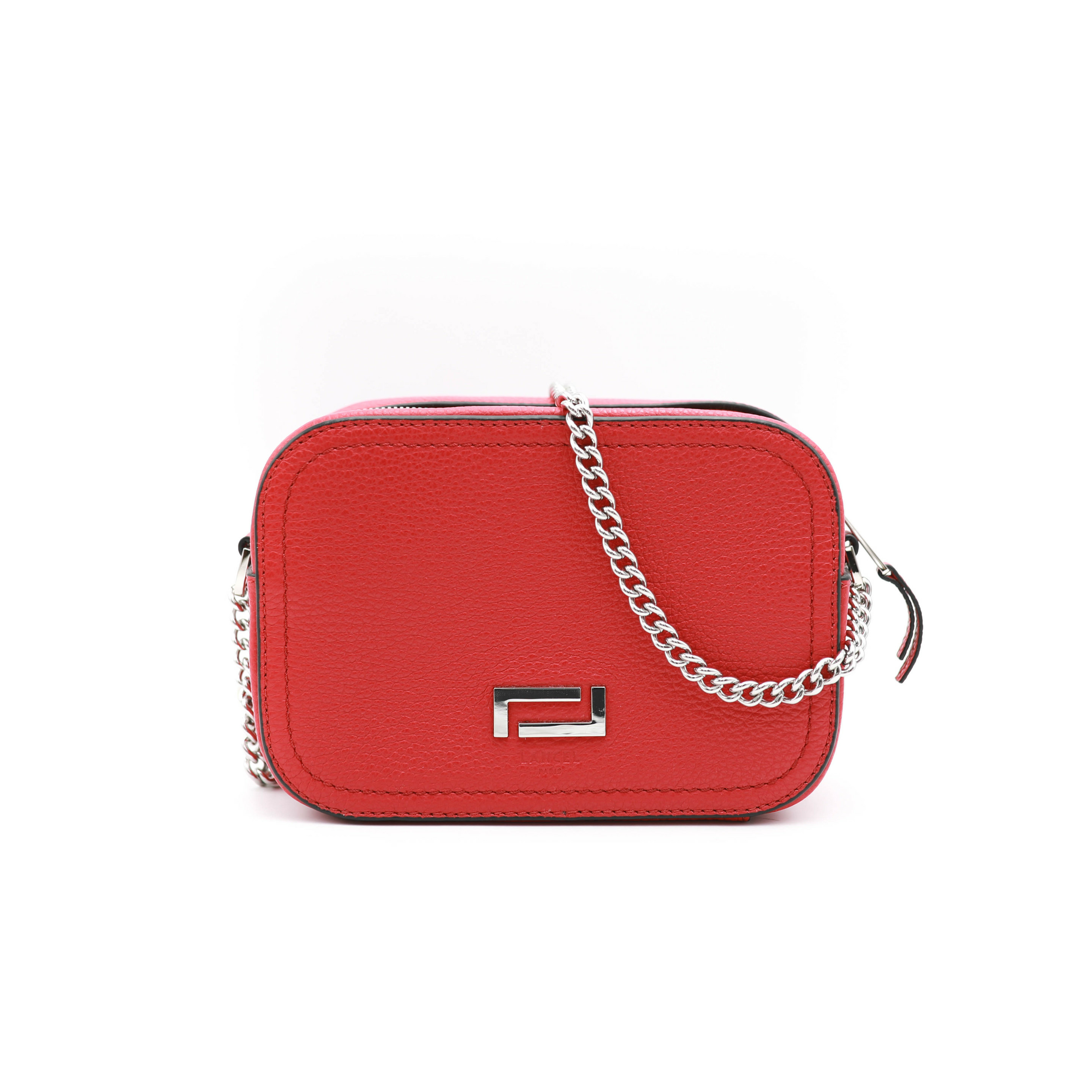 Bastille - Sac Camera M - Rouge Lancel