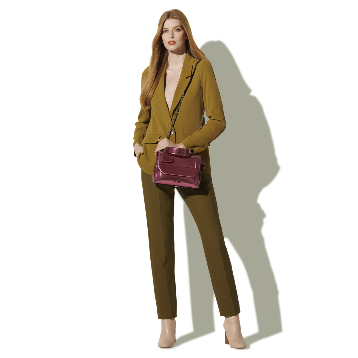 Ninon de Lancel - Sac rabat avec poignée - Moyen modèle