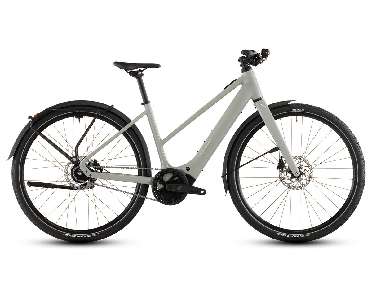 Vélo urbain électrique EDITOR HYBRID SLX 400X FE Beige/Chrome
