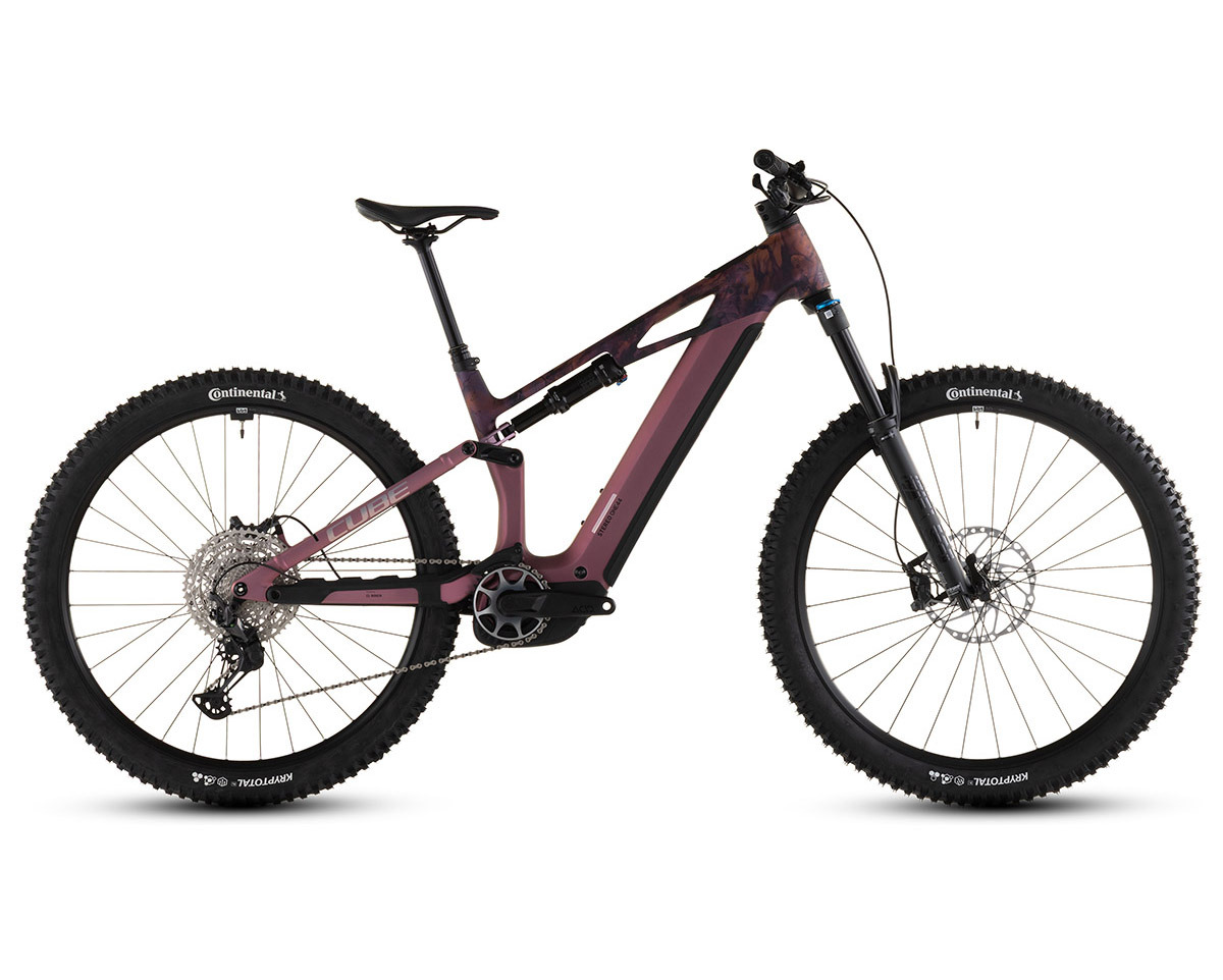 VTT tout suspendu électrique STEREO HYBRID ONE44 HPC SLX 800 Rose/Art