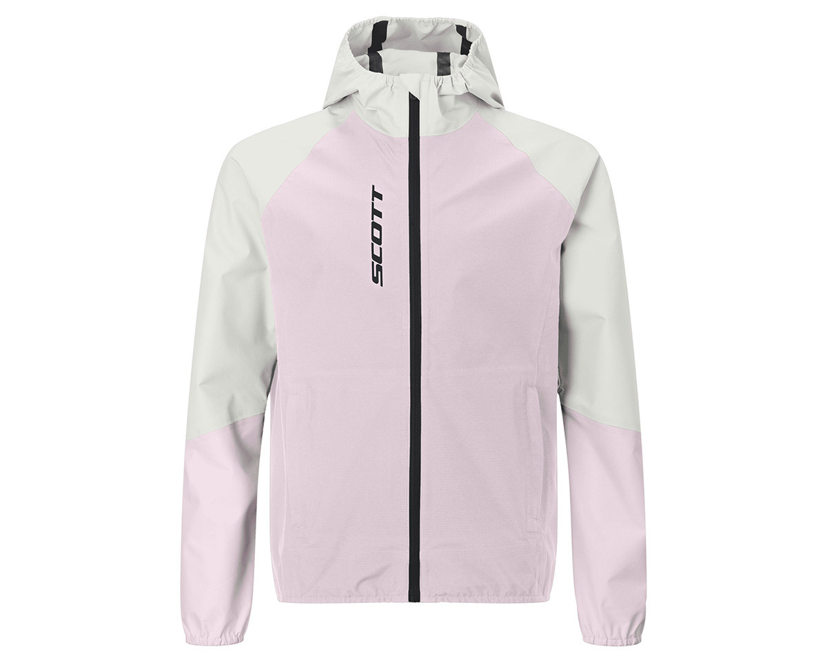 Veste imperméable Enfant EXPLORAIR LIGHT DRYO 2.5L Rose/Coton Blanc