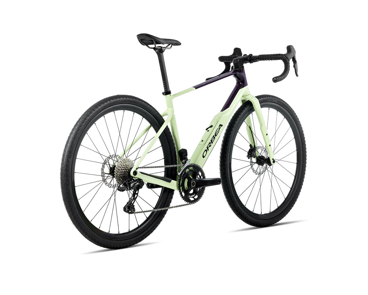 Vélo de gravel TERRA M20ITEAM Vert Acide/Violet