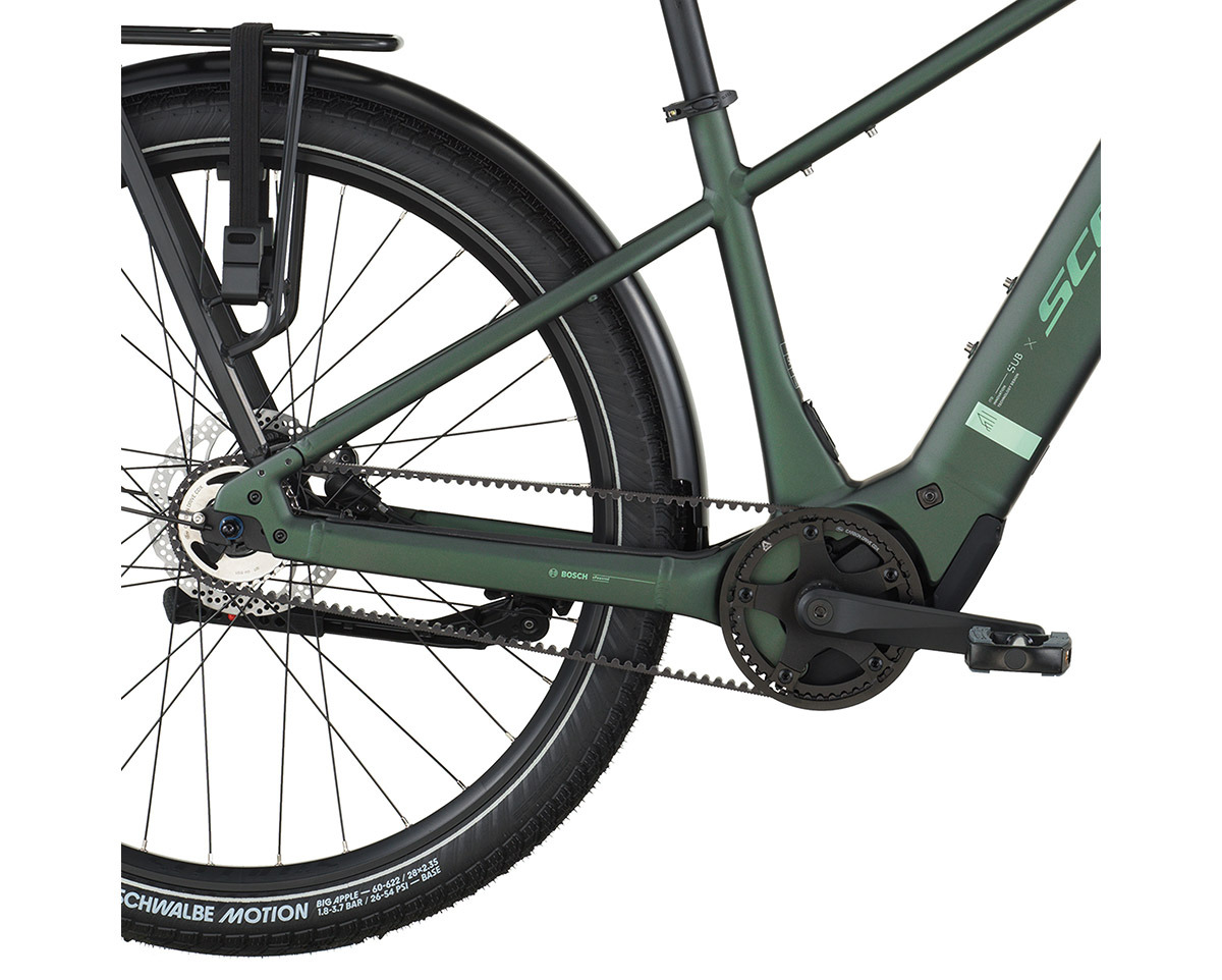 Vélo urbain électrique SUB TOUR 10 Vert Varech