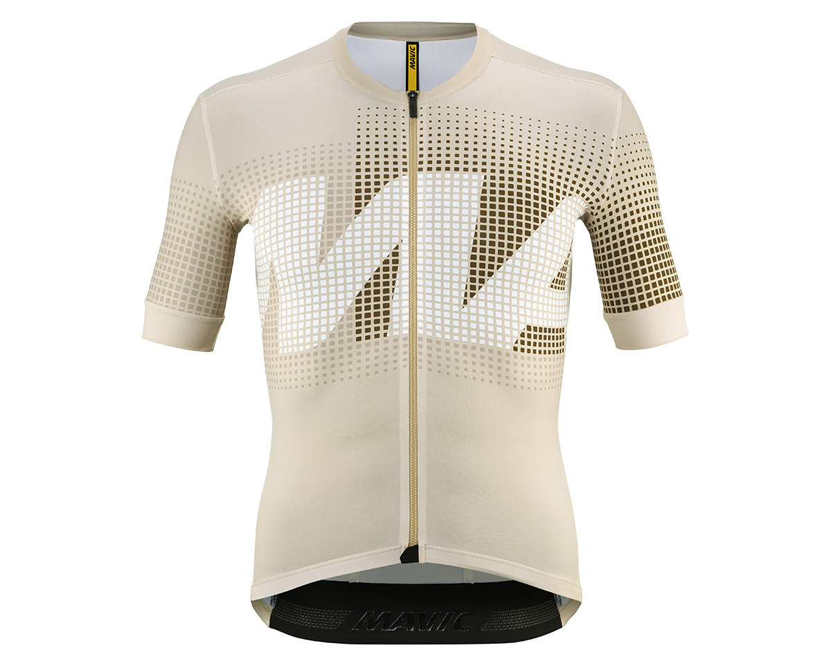 Maillot manches courtes Homme AKSIUM GRAPHIC Poivre Blanc