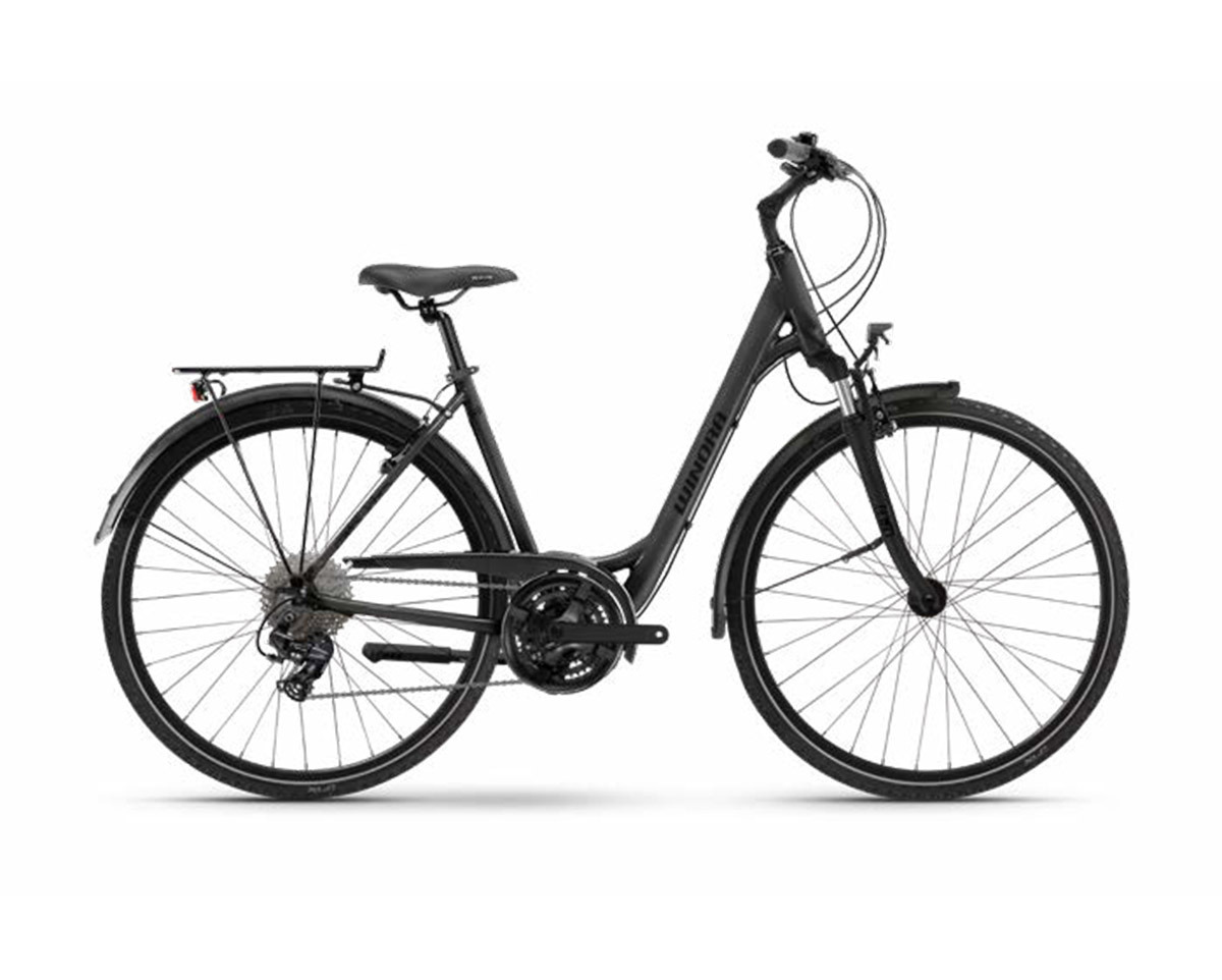 Vélo urbain/trekking DOMINGO X21 LOW Gris Anthracite