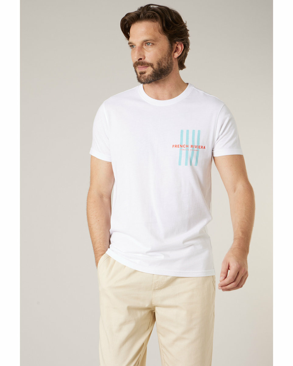 T-shirt Homme FRENCHY TS M Blanc