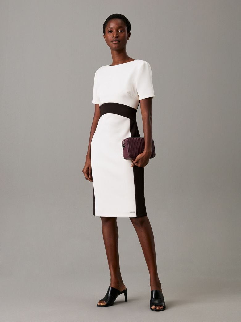 ROBE BODYCON EN NEOPRÈNE SCUBA