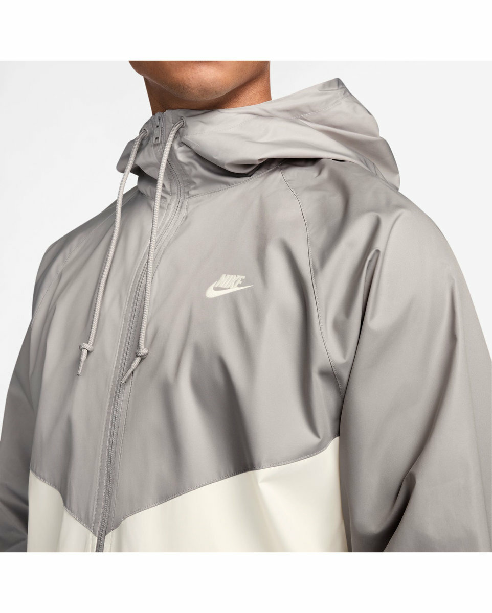 Veste zip à capuche Homme M NK WR LND JKT 26 Gris