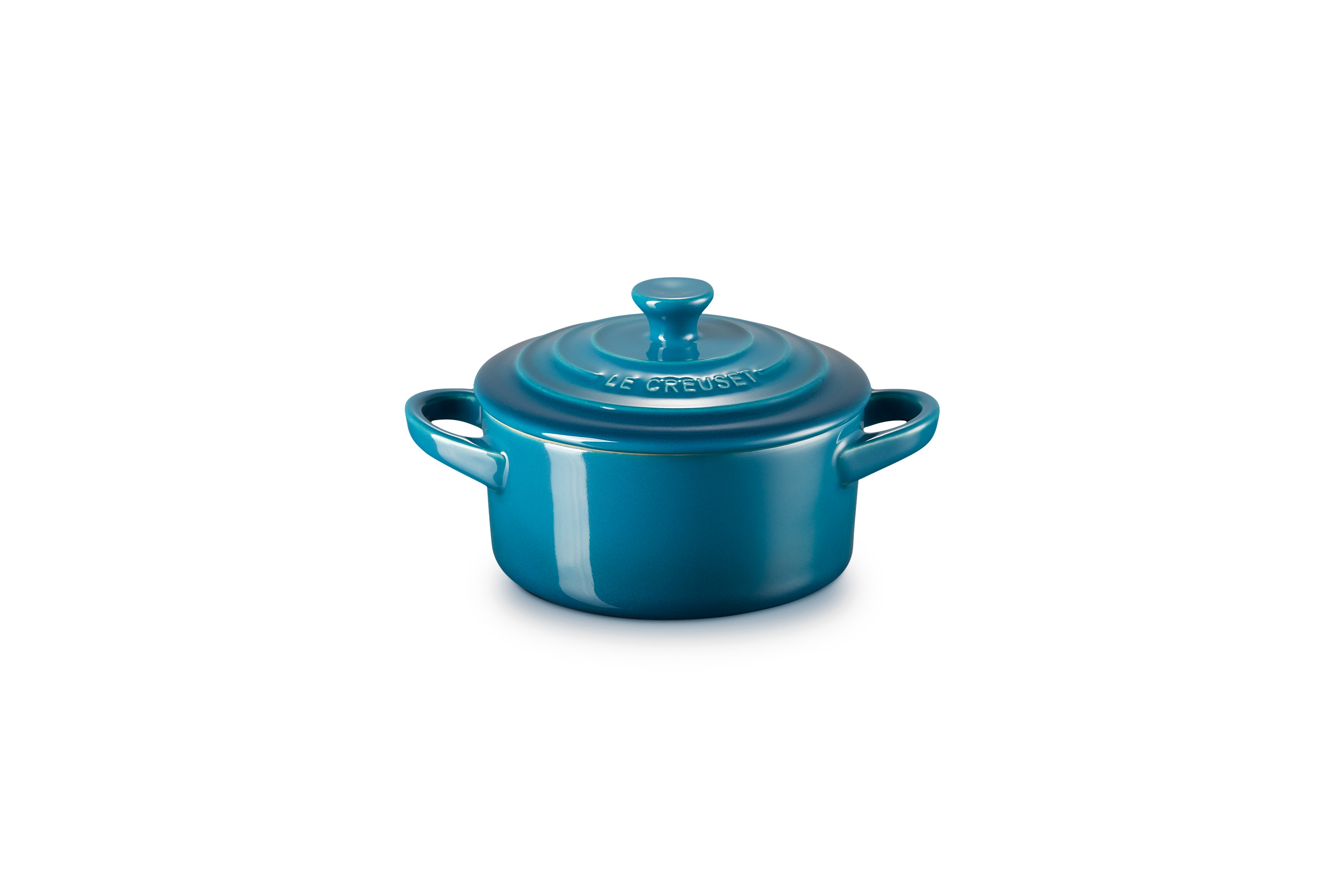 Mini cocotte 10cm en céramique deep teal