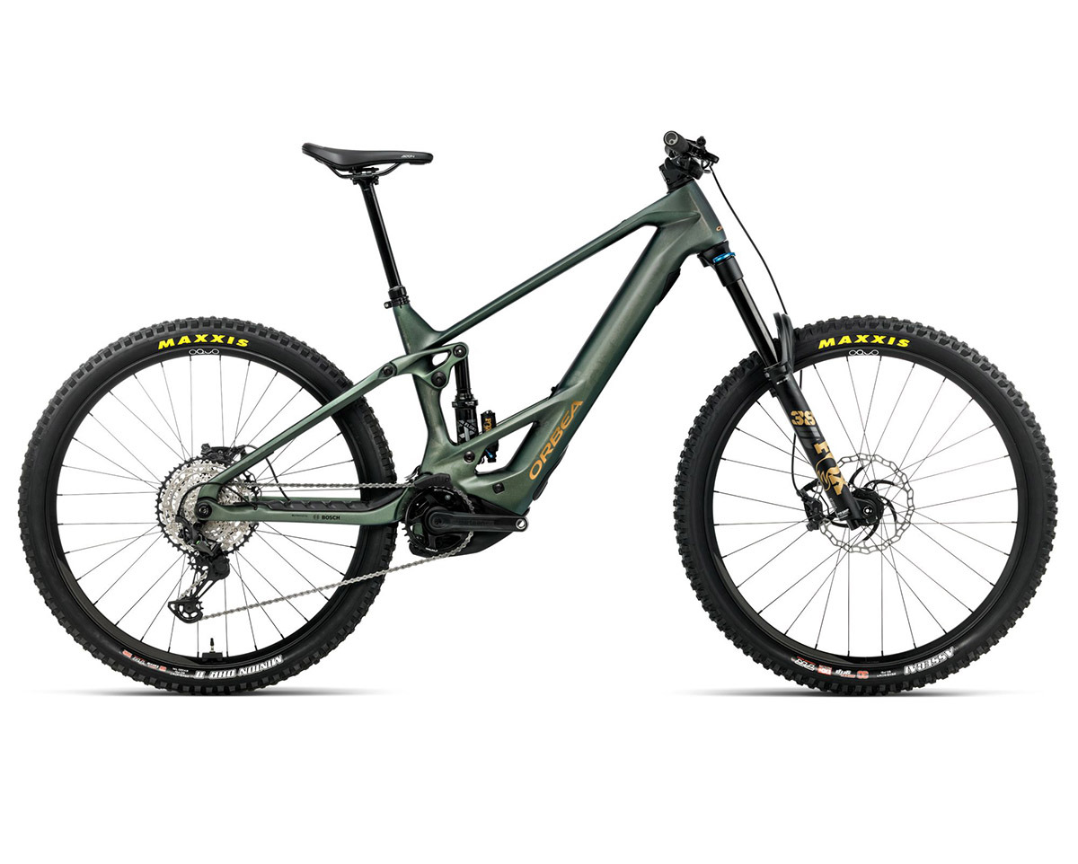 VTT tout suspendu électrique WILD M10 Vert Algue