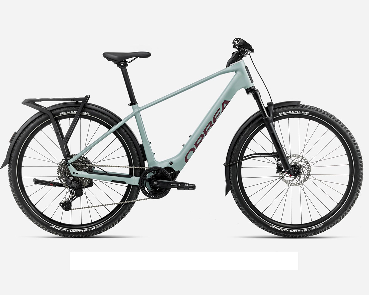 VTC électrique KEMEN ADV 20 Bleu Pierre/Bordeaux