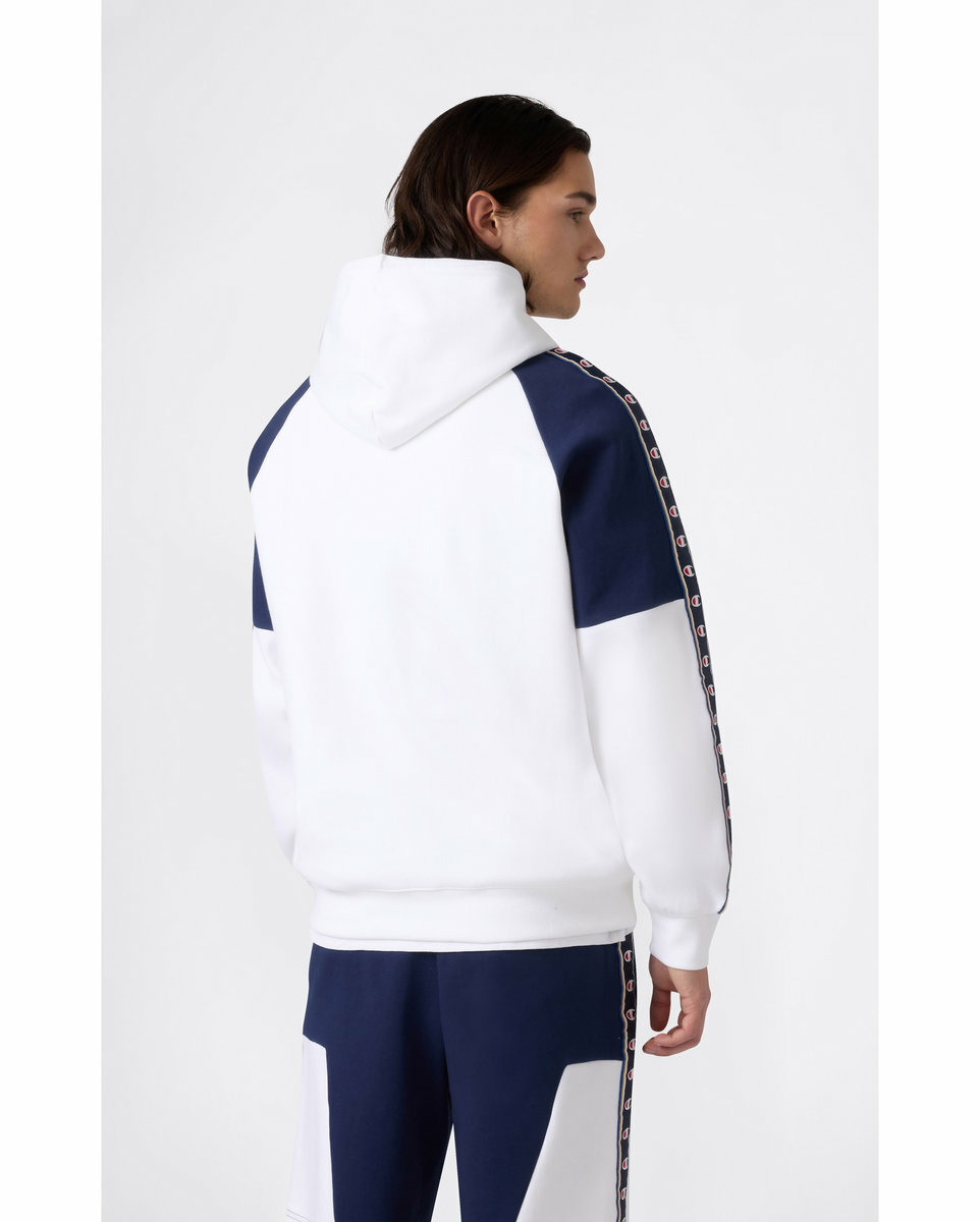 Sweat à capuche Homme Blanc