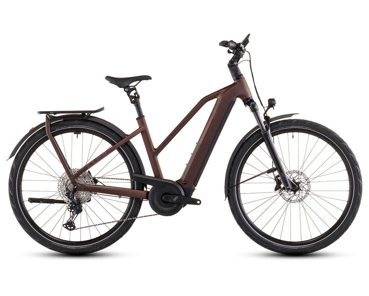 Vélo trekking électrique KATHMANDU HYBRID PRO 800 Bronze/Chrome