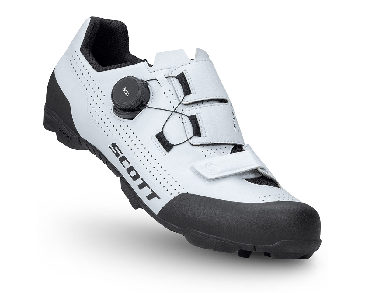 Chaussures VTT Femme MTB TEAM BOA Blanc/Noir