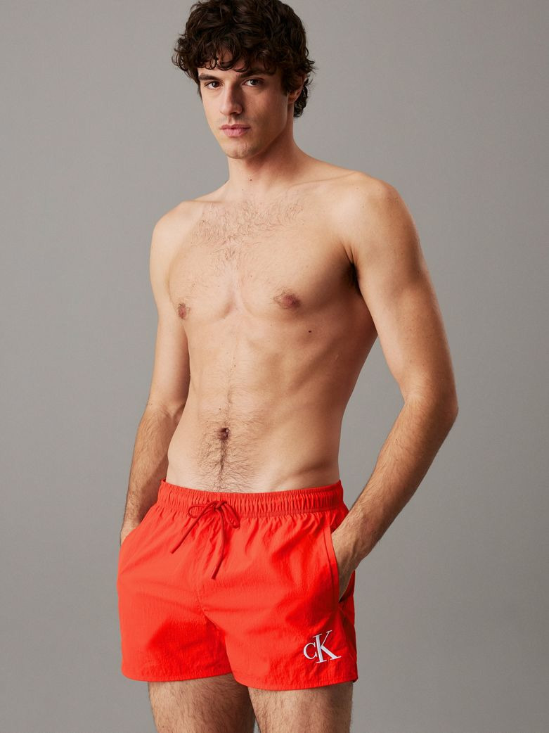 SHORTS DE BAIN COURTS AVEC CORDON DE SERRAGE