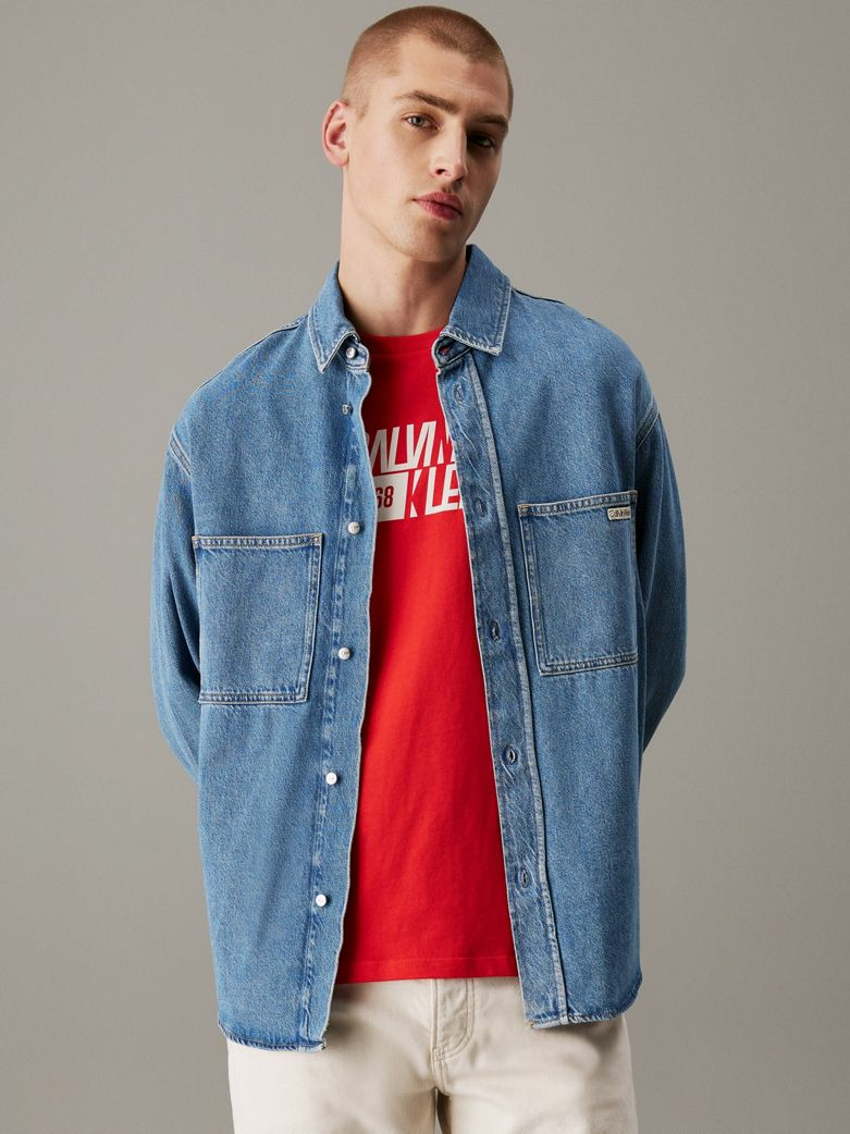 CHEMISE EN DENIM DÉCONTRACTÉE