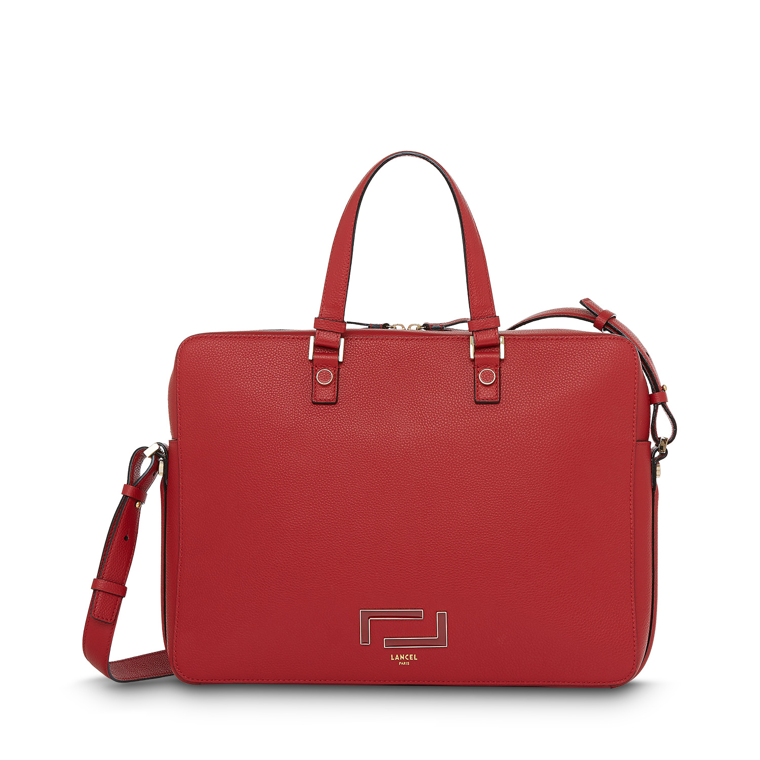 Pia de Lancel - Porte-Document Femme - Rouge Lancel