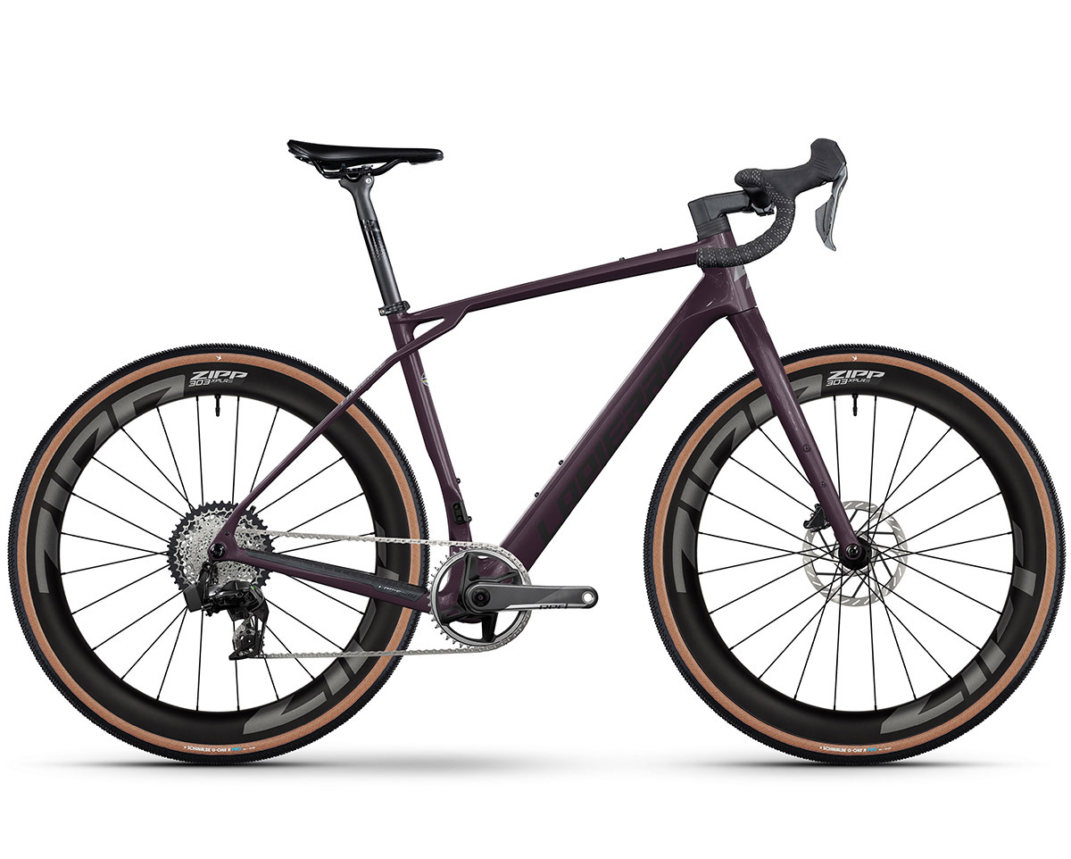 Vélo de gravel CROSSHILL CF 8.0 Violet Prune