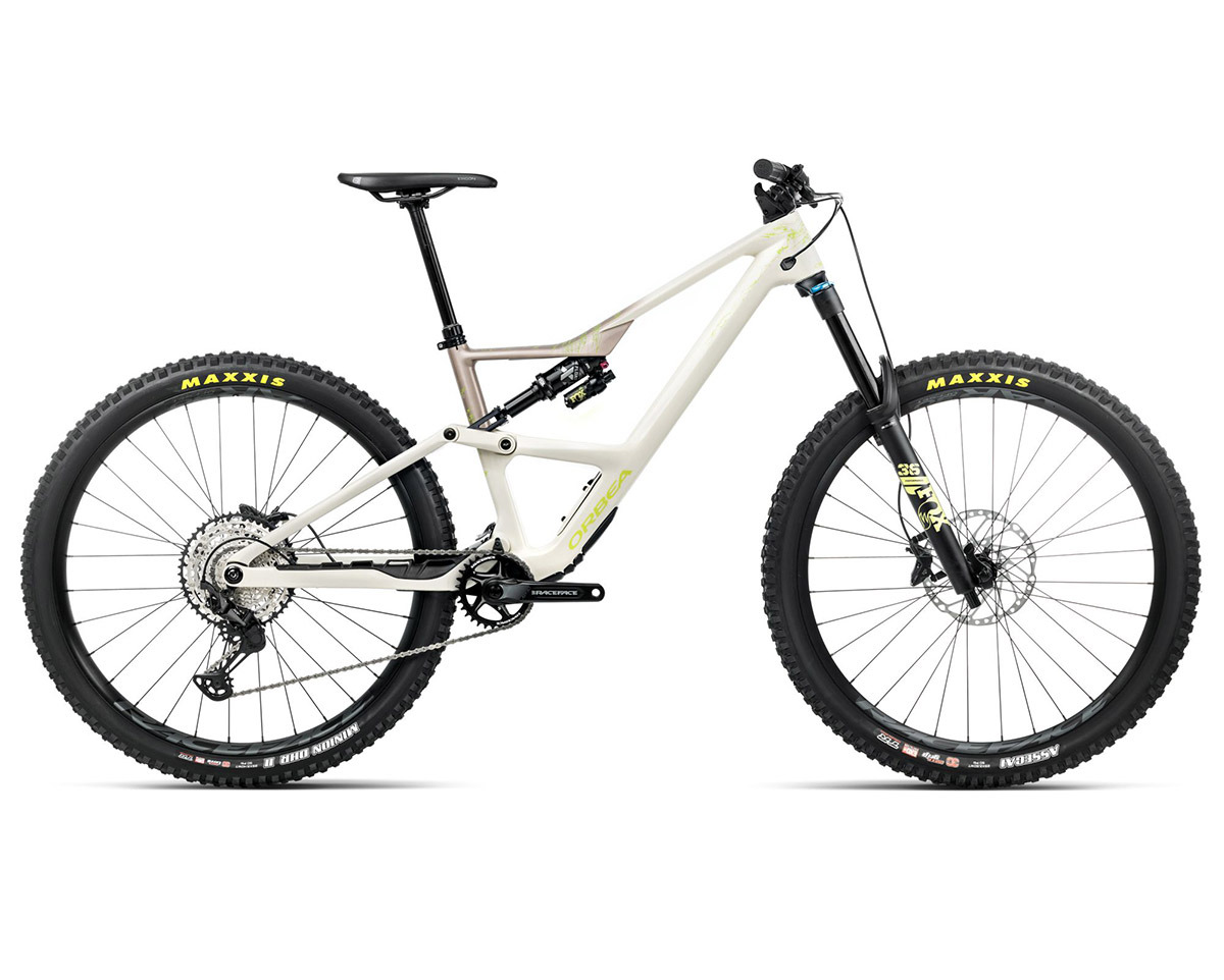 VTT tout suspendu OCCAM LT M30 Blanc Ivoire/Nickel