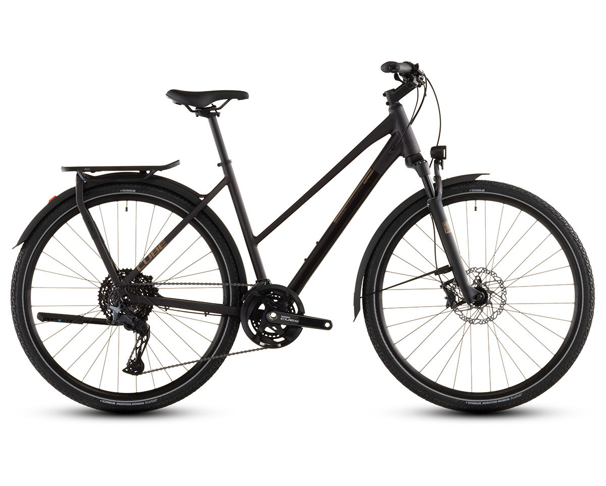 Vélo trekking KATHMANDU SLX Noir/Or