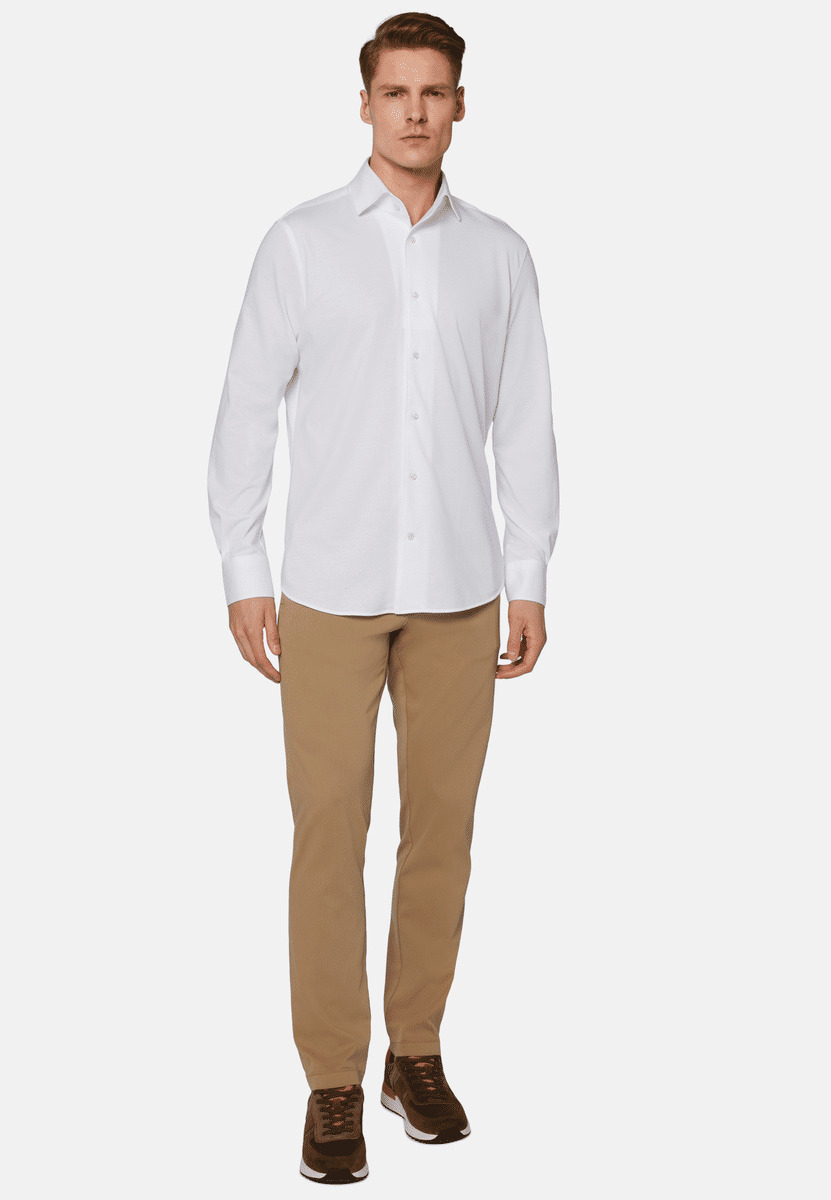 Polo Chemise en Jersey