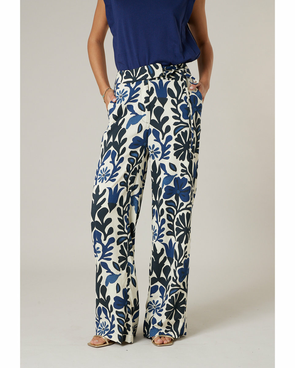 Pantalon Femme VAHLINA PA W Bleu