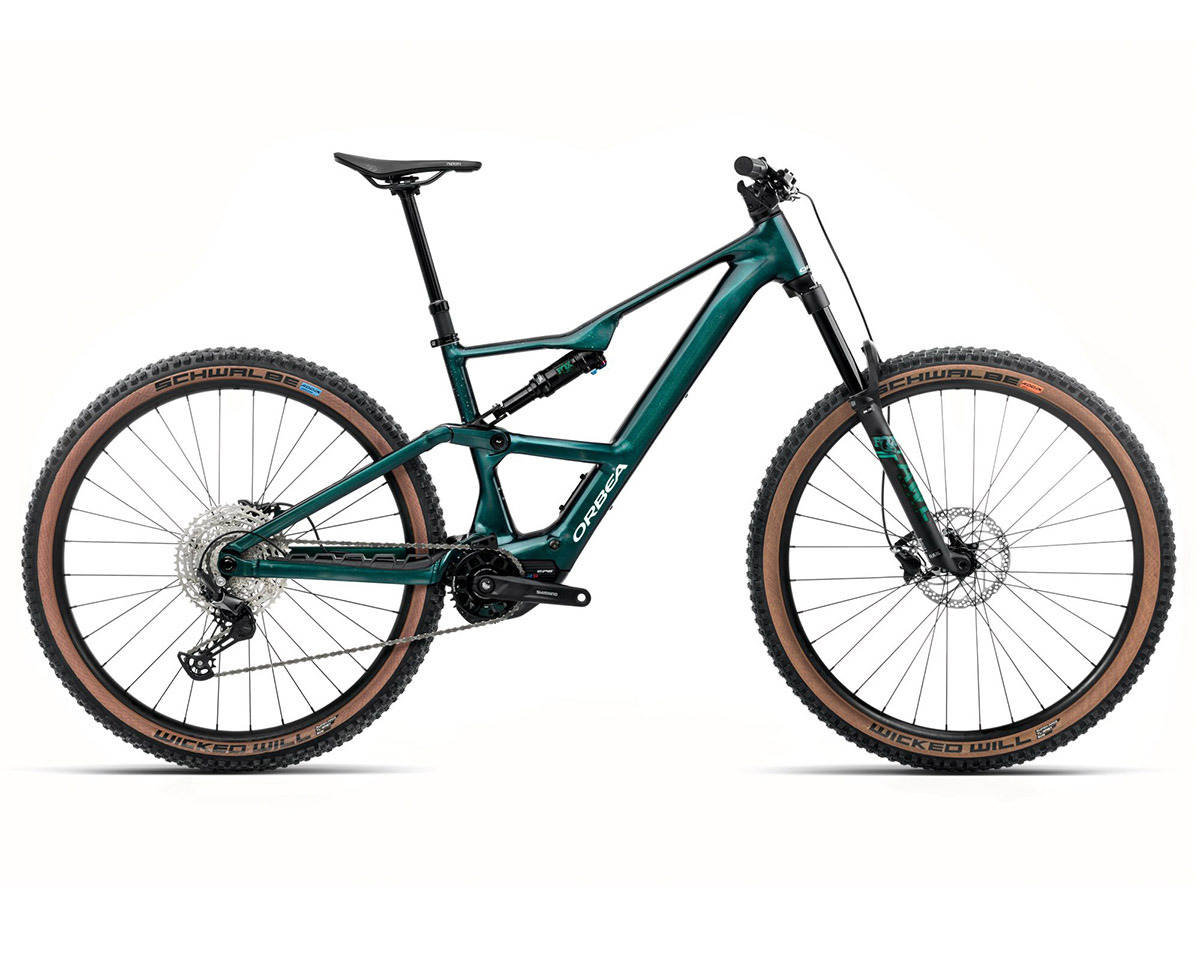 VTT tout suspendu électrique RISE SL H10 Vert/Vert Glace