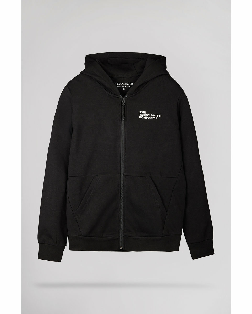 Sweat zip à capuche Enfant GICLASS COMPANY Noir