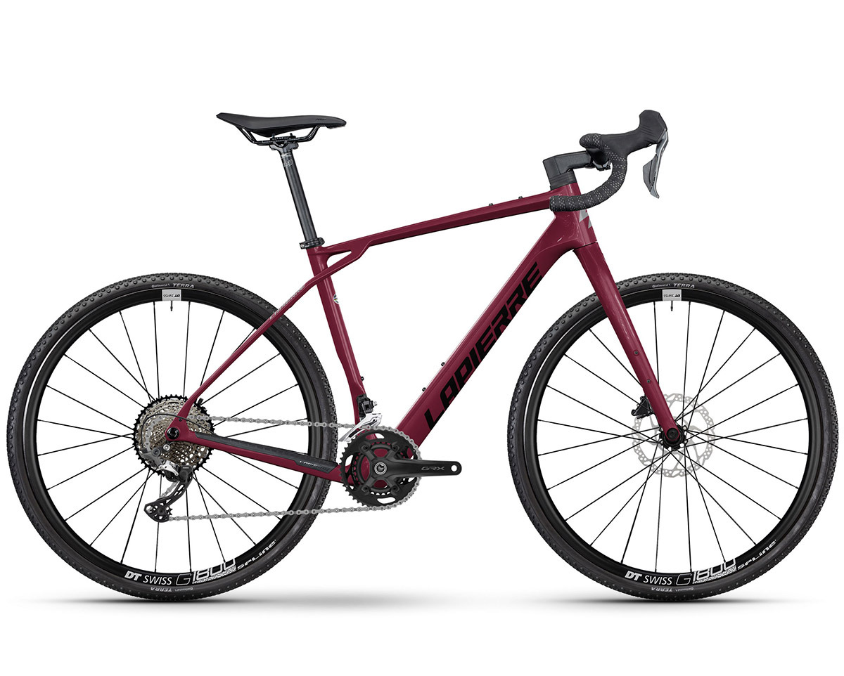 Vélo de gravel CROSSHILL CF 6.0 Rouge Rubis