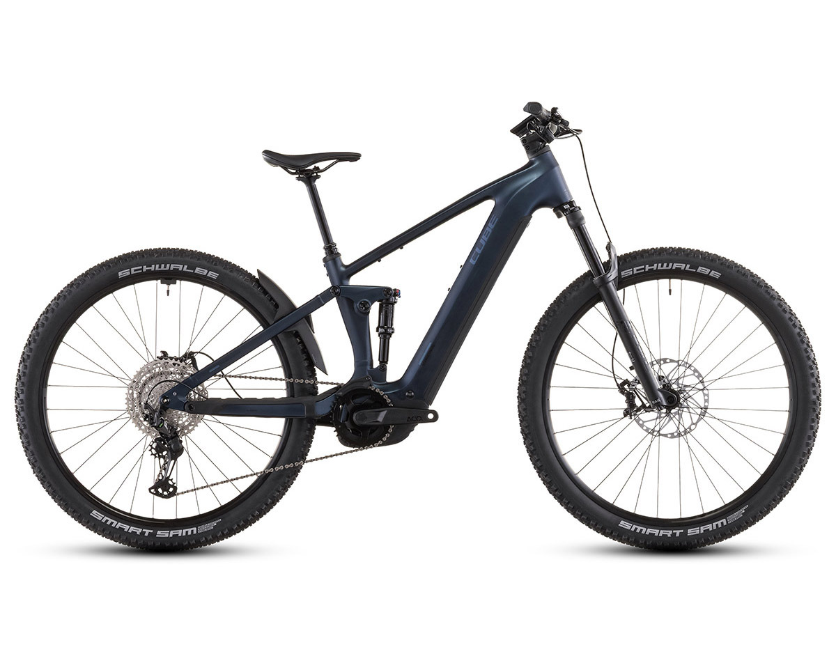 VTT tout suspendu électrique STEREO HYBRID ONE22 SLX 800 Indigo/Bleu