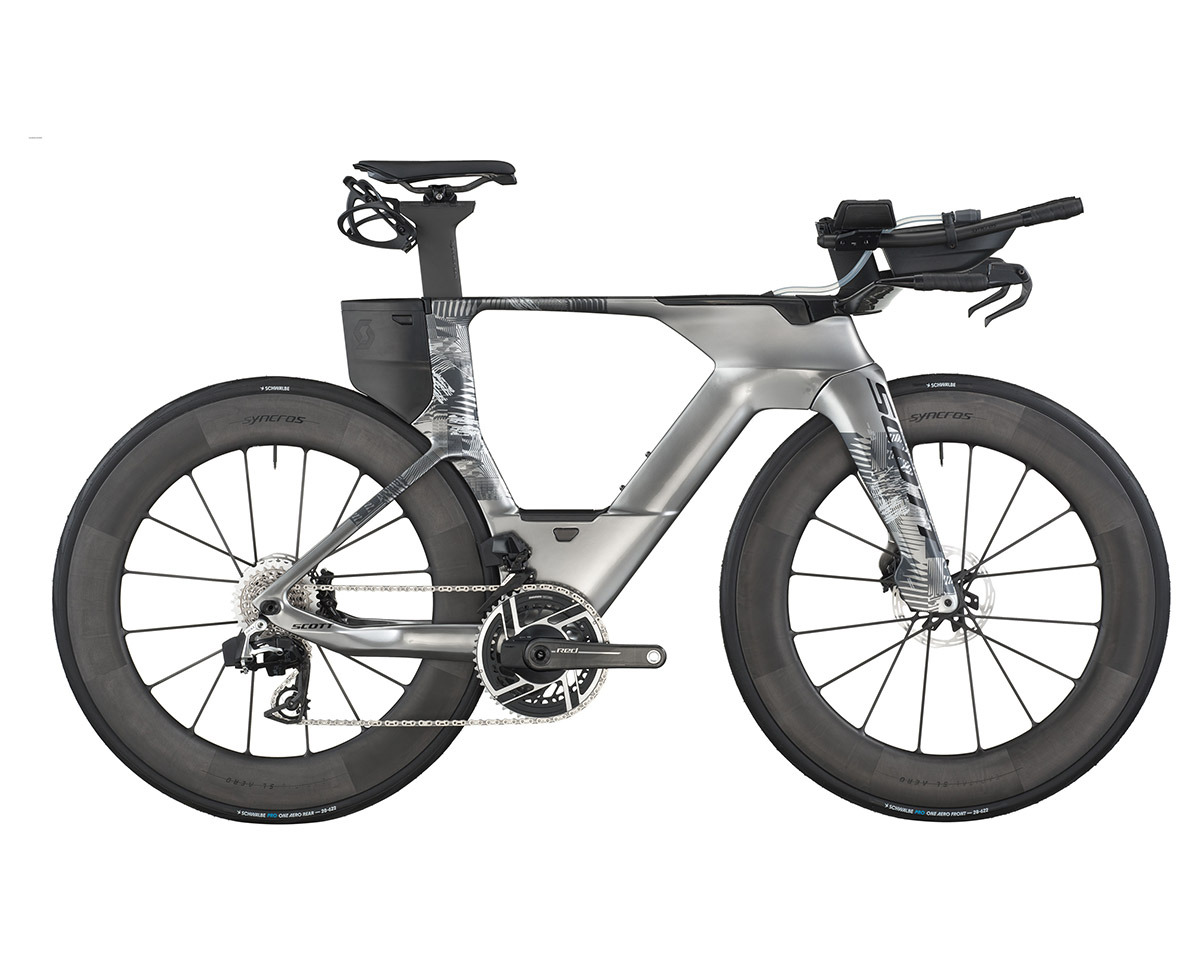 Vélo de triathlon PLASMA RC ULTIMATE Argent Chrome