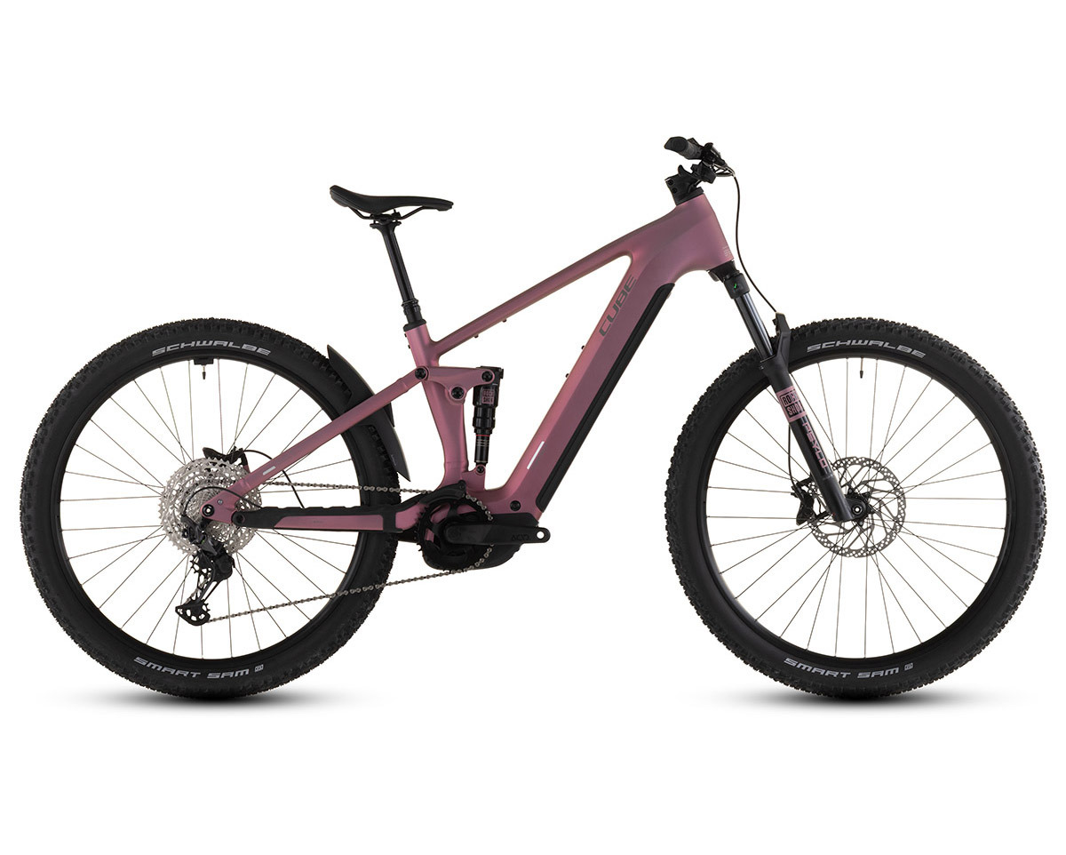 VTT tout suspendu électrique STEREO HYBRID ONE22 RACE 800 Rose/Noir