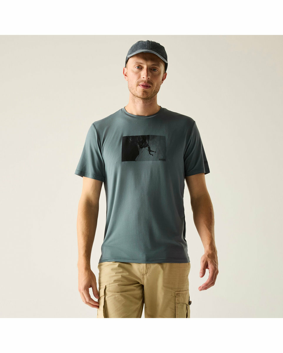 T-shirt Homme FINGALSTRETCH Bleu