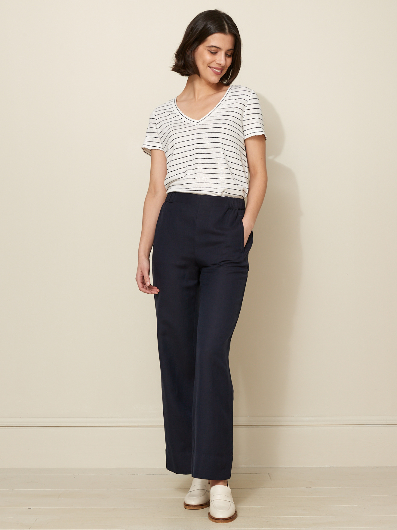 PANTALON LIN VISCOSE